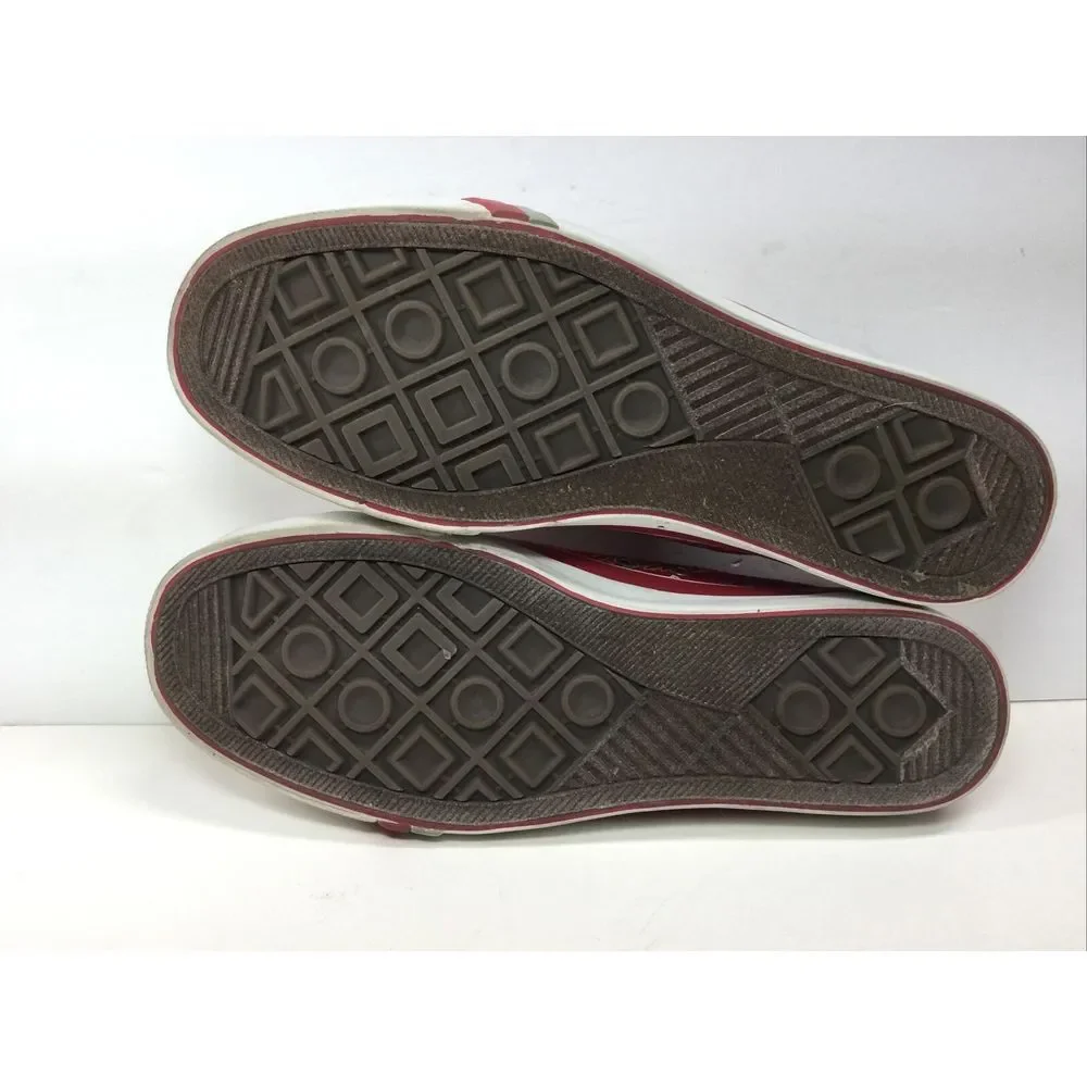 Roca Wear Pro Keds Fashion Sneakers Sz 9.5‎ Womens red white logo Designer Shoes